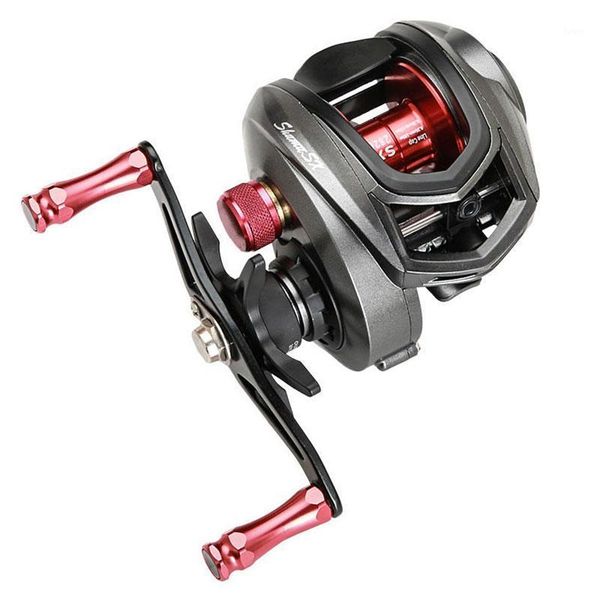 

baitcasting fishing reels 8.1:1 ratio 13+1bb ultralights dual brake system super long casting reel 8kg/17.6lb max drag