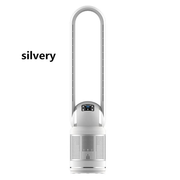 

electric fans 48 inch bladeless fan home used natural wind 100-240v cooling only plastic timing air purifing romote control