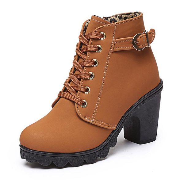 

boots women 2021 autumn and winter women's non-slip high heel classic, Black