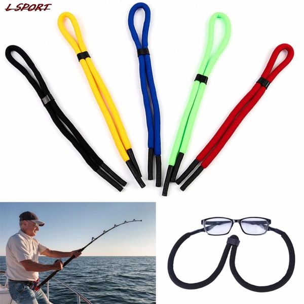 

28.7inch float sunglasses lanyard light weaving thread neck cord multi color eyewear strap fishing accessory accessories