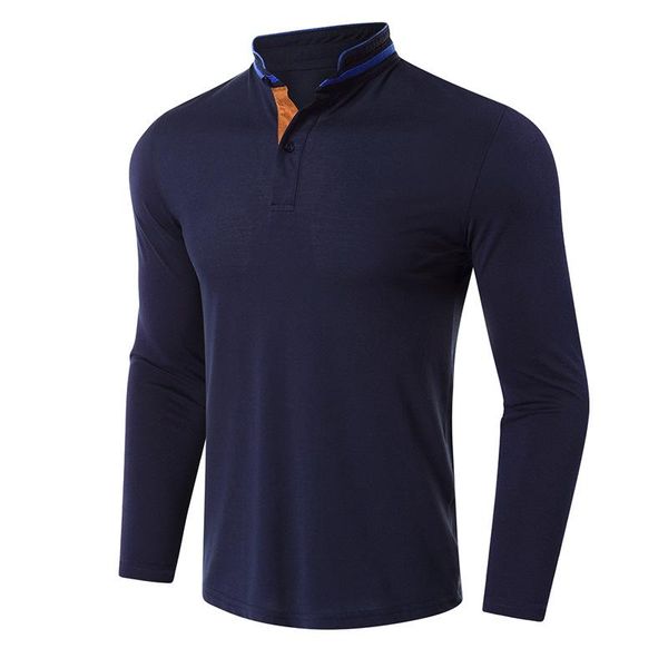 

men's polos 2021 shirt long sleeve golf men fashion t-shirt mens casual shirts clothing, White;black