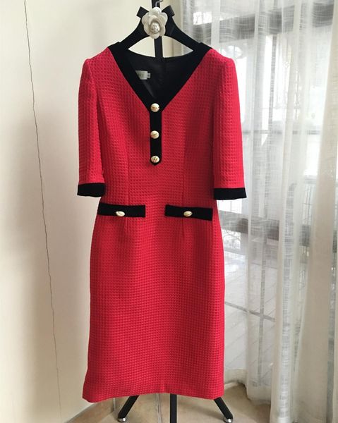 

casual dresses france stylish ol half sleeves female brand rise b494, Black;gray