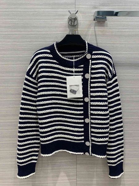 

women's jackets jackets brand knit coat jacket women c home fashion vintage casual twist blue white striped diagonal buckle o-neck car, Black;brown