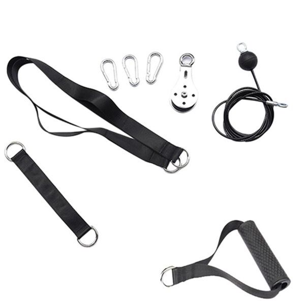 

vip cable machine attachments rope d-handle cable pully optional for gym fitness equipment weight lifting workout 1016 z2