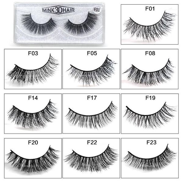 

thick eyelashes 3d mink lashes handmade volume soft false natural long eyelash extension real makeup tool1