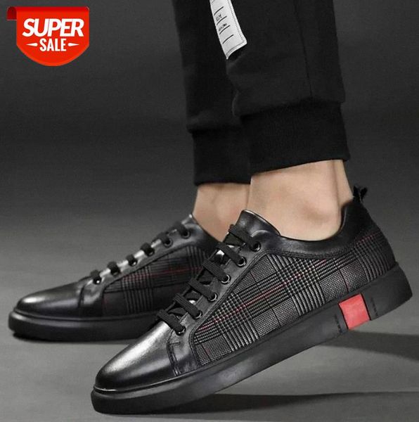 

weh genuine leather sneakers mens shoes 2020 fashion men luxury designer sapatos masculinos casuais couro black #em6f
