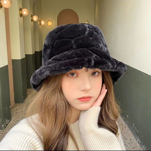 

hat women's net red rabbit plush autumn and winter thickened warm fisherman's