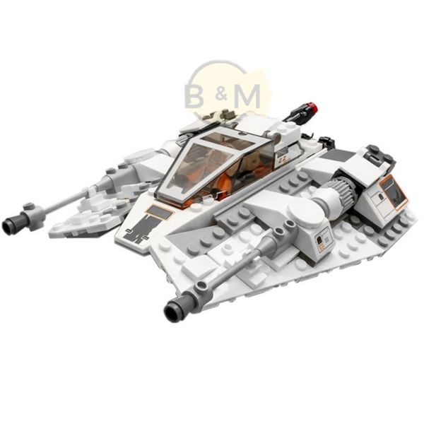 Nova 20ª Edição Star Space Space Series 333pcs Blocos de Construção Bricks Kid Presente Brinquedos Wars Snowspeeder Aircraft Aircraft