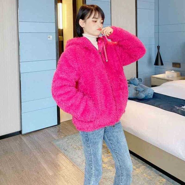 

2021 winter m home double-sided down jacket red thickened short dress fashion special price, Black