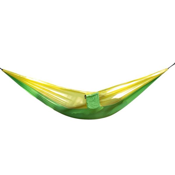 

outdoor games & activities style nylon double travel garden camping portable parachute fabric hammock with straps