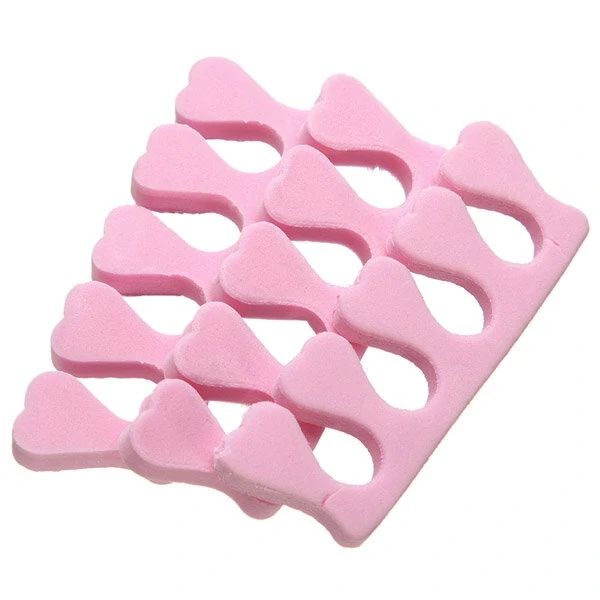 

nail art soft finger toe separator pedicure tool