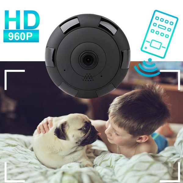 

wifi ip camera baby monitor 360 degree panoramic home security two-way audio surveillance cameras