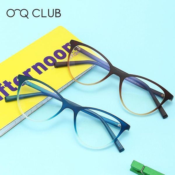 O-Q CLUB Occhiali per bambini Occhiali anti luce blu TR90 Occhiali per bambini Miopia Montature per occhiali da vista Moda Occhiali da sole K540