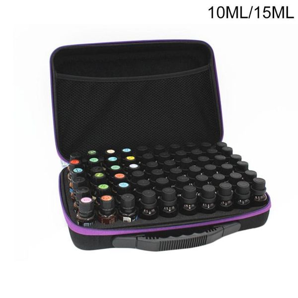 

storage bags 10ml/15ml portable essential oil box 60 bottle case perfume travel carrying holder nail polish housing bag