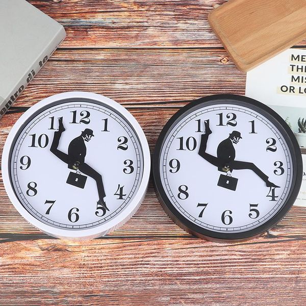 

wall clocks 1 pc british comedy inspired ministry of silly walk clock comedian home decor