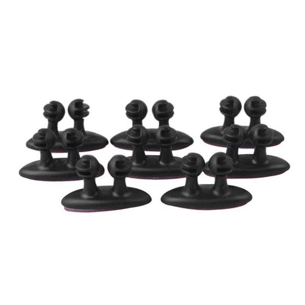 

other vehicle tools 8pcs car adhesive wire cord clip cable holder tie fixer line organizer drop