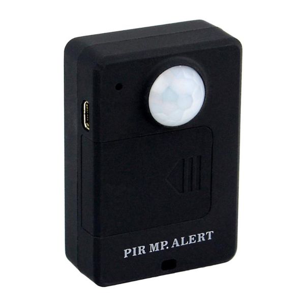 

infrared sensor wireless detector gsm high sensitive alarm with plug for store warehouse factory (black) systems