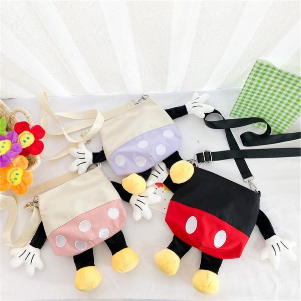 

children's bag small girl one-shoulder cartoon cute korean parent-child accessory change messenger new dngmi