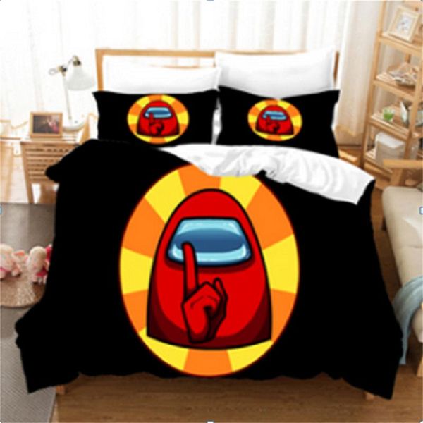 

bedding sets 3d black set  duvet cover bed cotton bedroom