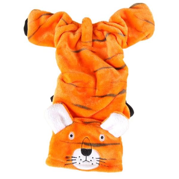 

dog apparel autumn winter pet dogs clothes tiger/pig hoodies coats xs-xl costume