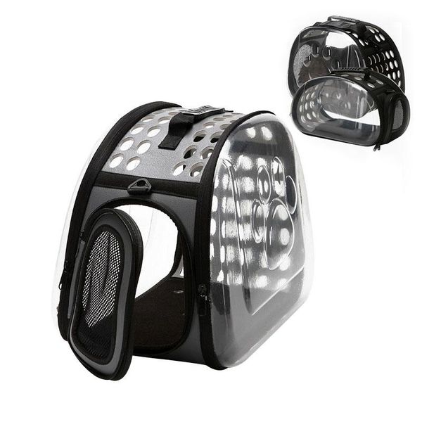 

cat carriers,crates & houses big space breathable dog bag transparent pet handbags carrier supplies for puppy go out backpack accessories