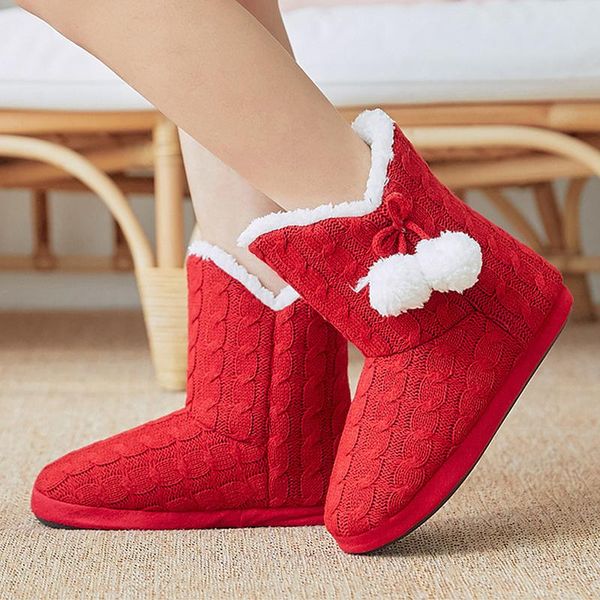 

slippers women's winter plush indoor women casual shoes, Black