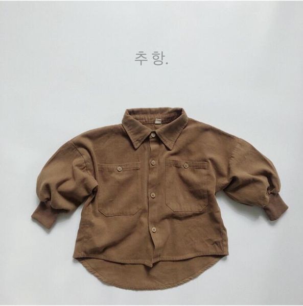 

jackets 2021 arrival girls boys corduroy coat autumn cotton full sleeve fashion kids coats 1-7 years xy928, Blue;gray