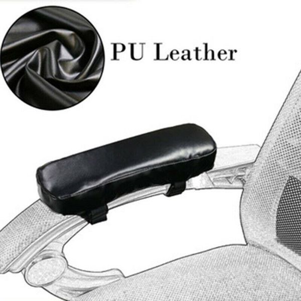 

chair covers foam armrest pad black 254*75*35mm 2pcs home wheel elbow pain relief