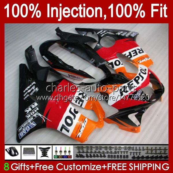 Molde de injeção corporal para Honda CBR 600F4 600cc 600 F4 FS CC 1999-2000 Bodywork 54No.149 100% Fit CBR600FS CBR600F4 1999 2000 CBR600 F4 99 00 Fairings Kit Repsol Quente