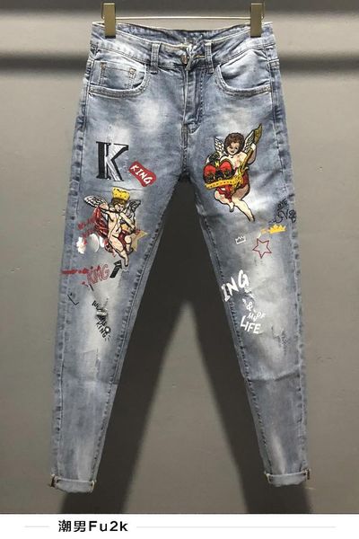 

men's jeans wz0963-vaqueros de moda para hombre, ropa marca famosa lujo, diseÃ±o europeo, estilo fiesta, 2021, Blue