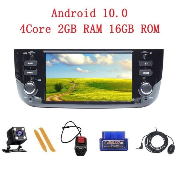 

android 10 for linea punto evo 2012-2021 radio gps navigation multimedia player swc ips dsp touch screen one din car dvd