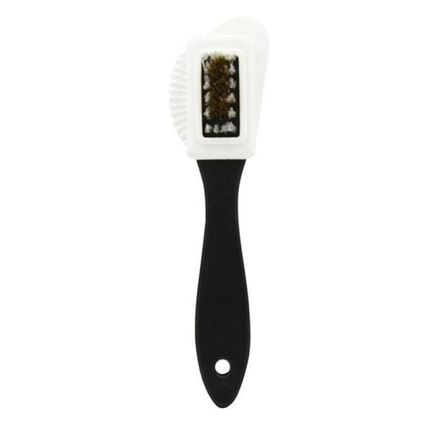 

clothing & wardrobe storage 1pc suede polishing brush shoes care tool (black, white)