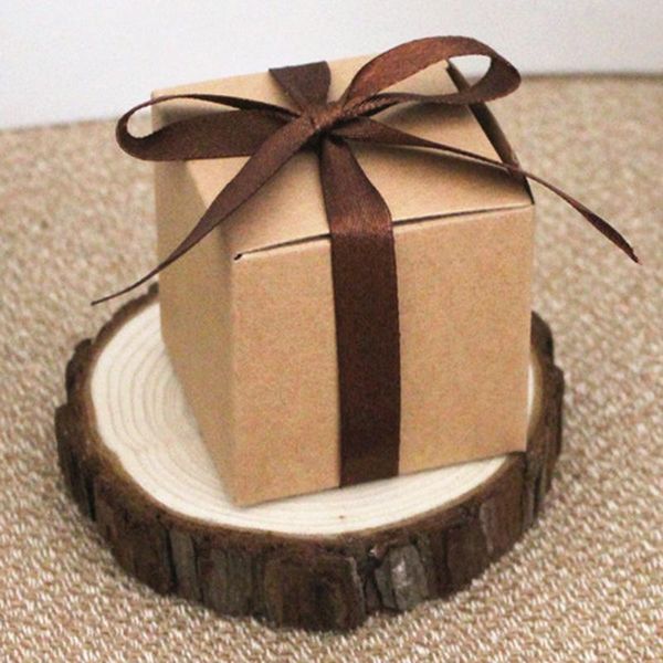 

gift wrap white coffee wooden color wedding party candy boxes favor decor supplies solid box decoration