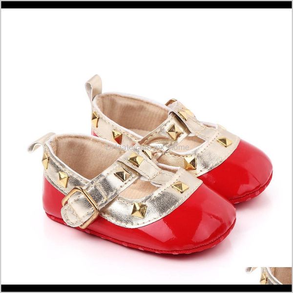 

baby girls rivets princess kids antislip on toddler crib 018months 4sepu pk40t