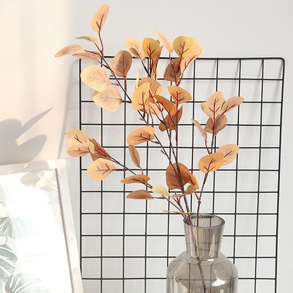 

decorative flowers & wreaths leaves simulated vine 84cm fashion artificial plant livingroom po props romantic insrattan ornament handmade