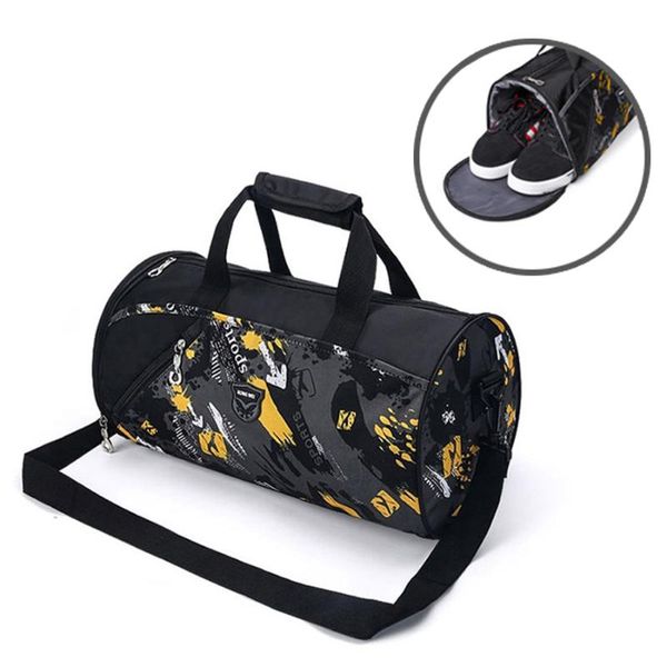 

outdoor bags 20l men's sport bag nylon gym multicolor waterproof for training fitness traveling duffel multifunction handbag sac de