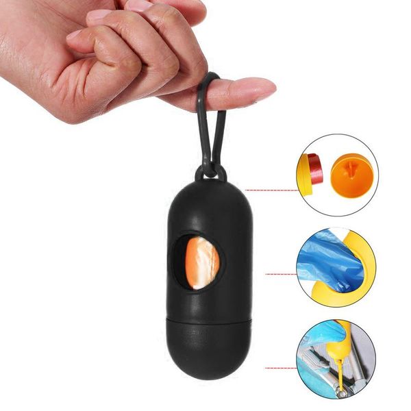 

dog car seat covers pet poop bag dispenser garbage holder dispensers bags set outdoor pets supplies portable organizer