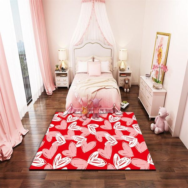 

carpets teen kawaii bedroom living room short plush non-washable non-slip carpet stair entry door outdoor yoga children doormat