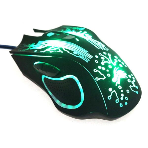 

wired gaming mouse for pc lapdeskgamer ergonomic silent click optical computer mice
