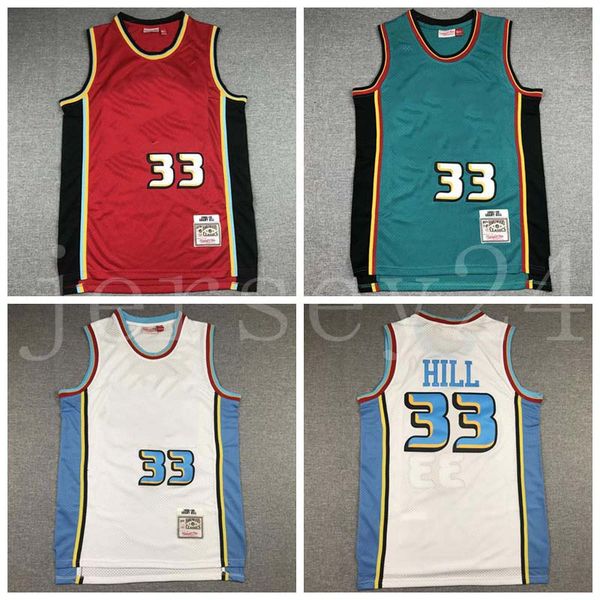 

basketball jerseys detroit pistons grant hill jersey., Black;red