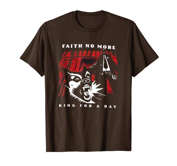 

faith no more king for a day'95 mike patton mr t-shirt, White;black