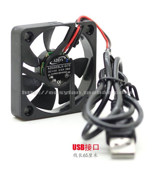 

fans & coolings the original adda5010 5cm ultra-quiet router/cat usb fan 5v voltage