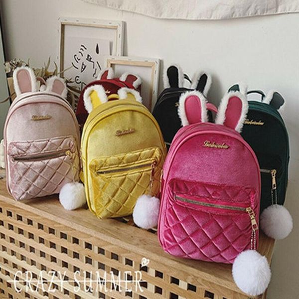 

backpack fashion children girls ear kids girl toddler cute school bag rucksack
