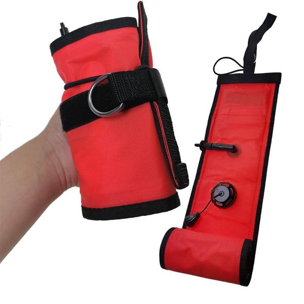 

pool & accessories 180*15cm scuba tauchen smb marker boje float aufblasbare sicherheit wurst signal oberfläche rohr