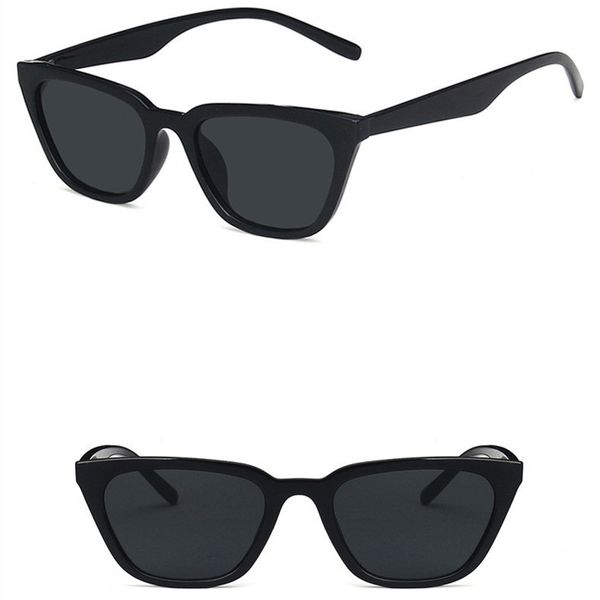 

designer brand wen's and women's square sunglasses fashion high street trend, White;black