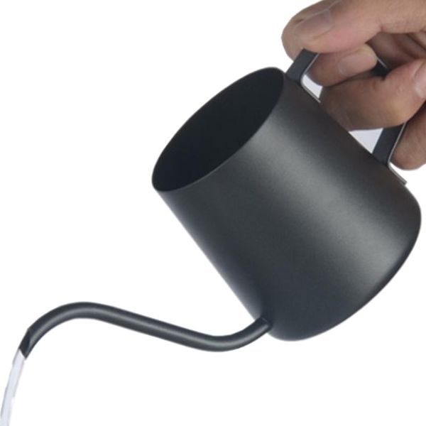 

coffee pots stainless steel long spout drip kettle narrow gooseneck hand pour over pot d6