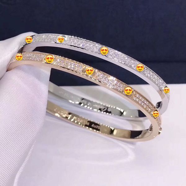 

kajia bangle narrow version star all over the sky titanium women's bracelet in europe and america red trend stainless steel, Black