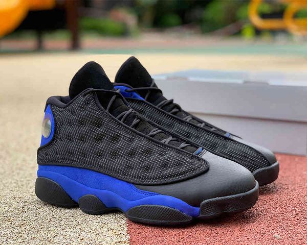 

shoes men basketball 13s jumpman 13 hyper royal black blue true cellulosic running trainers sports sneakers