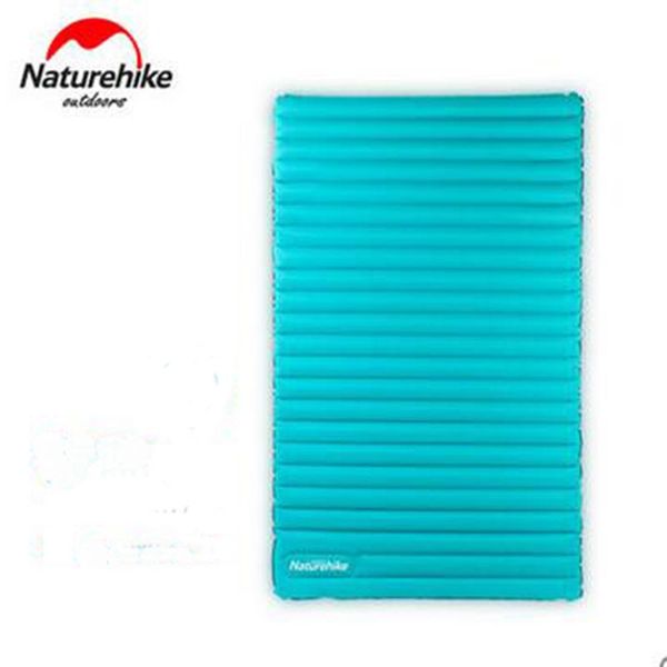 

naturehike outdoor double automatic inflatable sleeping pad moistureproof camping mat mattress waterproof nh17t120-u nh17t140-u pads