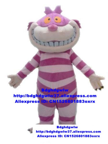 

mascot costumes cheshire cat kitten mascot costume cartoon character outfit suit circularize flyer professional speziell technical zx2, Red;yellow
